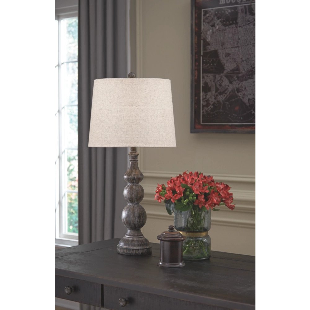 Poly Table Lamp x 2