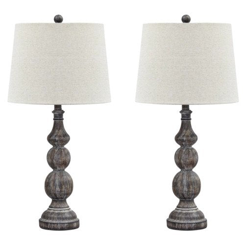 Poly Table Lamp x 2